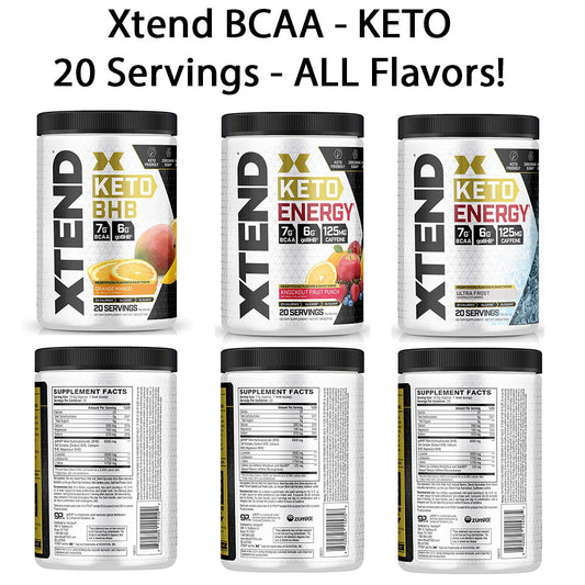 XTEND - KETO goBHB - BCAA Keto - All Flavors